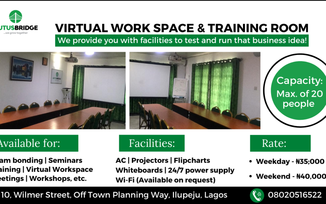 Training Room: Meetings, Workshops, Team Bonding Activities